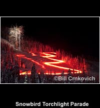 Snowbird Torchlight Parade